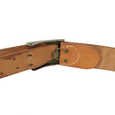 Czech Army Brown Leather Belt - Czech Army Surplus - Load Belts