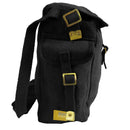 Canvas Haversack - Black - Bushtracks - Shoulder Bags