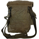 British OD Rubberised Gas Mask Bag - British Army Surplus - Shoulder Bags