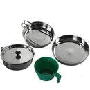 Stainless Steel Cooking Set - Mil-Tec - Cookware