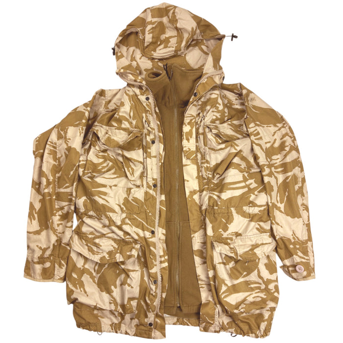 NZ Army Desert DPM Windproof Jacket with Liner - Medium - New Zealand Army Surplus -