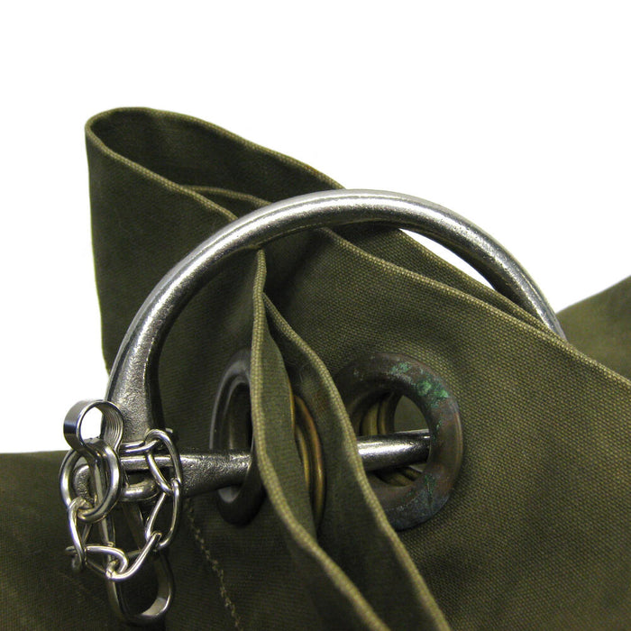 German Steel Duffel Bag Lock - New - German Army Surplus - Pack Accessories