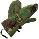 British Army DPM Lined Mittens - British Army Surplus - Mittens
