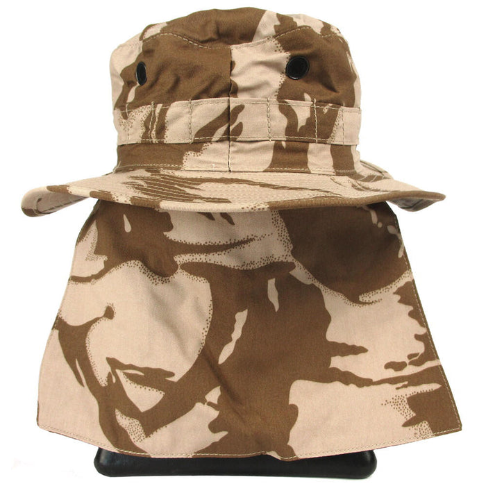 British Desert Boonie Hat - New - British Army Surplus - Boonies