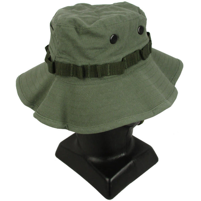 Vintage Vietnam Rip-Stop OD Boonie Hat - Rothco - Boonies