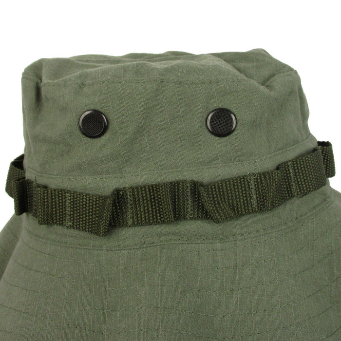 Vintage Vietnam Rip-Stop OD Boonie Hat - Rothco - Boonies
