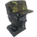 Czech Army M95 Camo Field Cap w/ Flaps - Czech Army Surplus - Caps