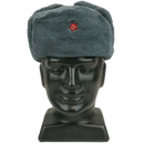 Soviet Ushanka With Badge - Russian Army Surplus - Hats