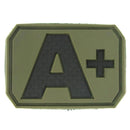 Rubber Blood Type Patch - Viper - Flags, Badges & Insignia