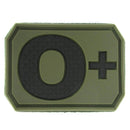 Rubber Blood Type Patch - Viper - Flags, Badges & Insignia