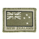 NZ Flag Subdued Embroidered Patch - Army and Outdoors - Flags, Badges & Insignia