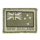 NZ Flag Subdued Embroidered Patch - Army and Outdoors - Flags, Badges & Insignia