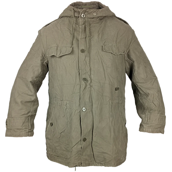 German Olive Drab Lined Parka - German Army Surplus - Parkas