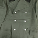 East German Grey Wool Overcoat - East German Army Surplus - Great Coats