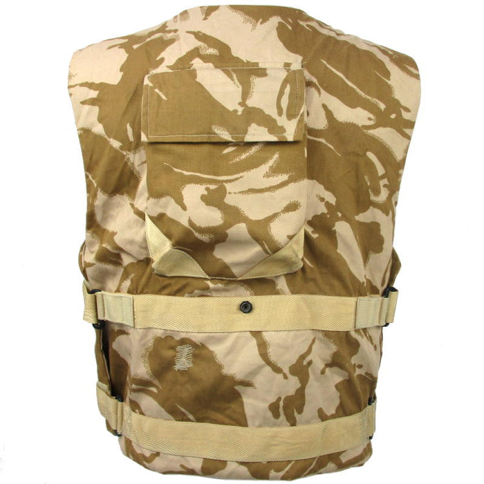 British Desert DPM Body Armour Cover - British Army Surplus - Combat Vests