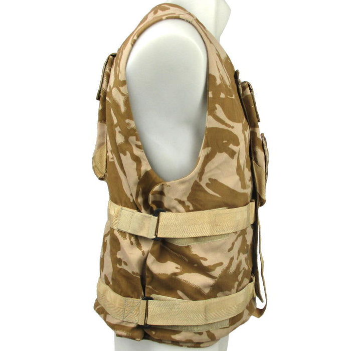British Desert DPM Body Armour Cover - British Army Surplus - Combat Vests