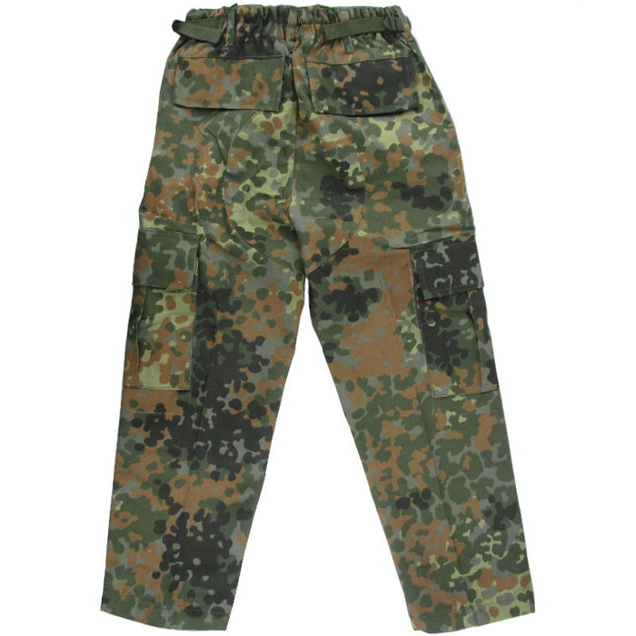 Kids Flecktarn BDU Trousers - Mil-Tec - Combat Trousers