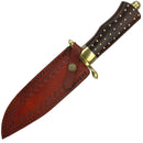 Damascus Brass Pin Bowie Knife - Unbranded - Multitools