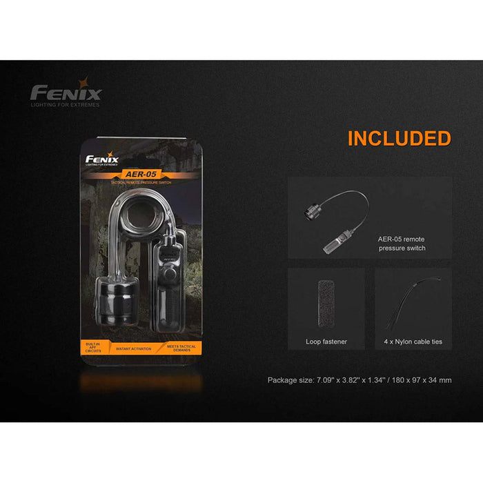 Fenix AER-05 Remote Pressure Switch - Fenix - Lighting Accessories