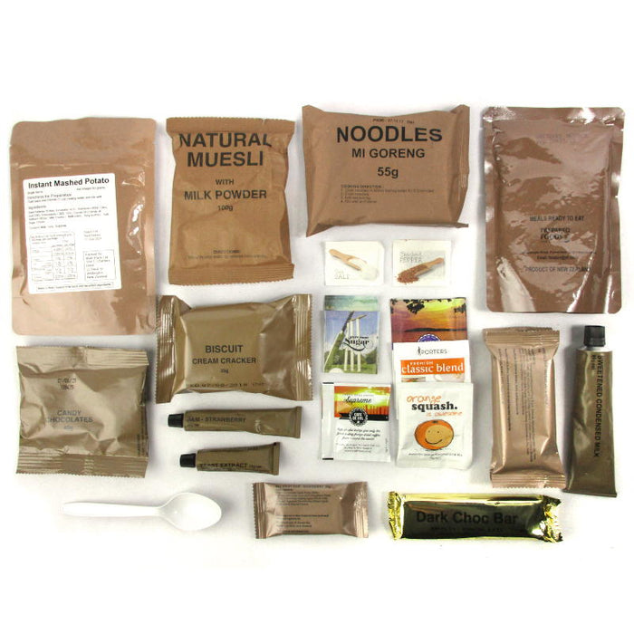 24hr Ration Pack - 12 Pack - Army and Outdoors - MRE
