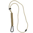 Paracord Lanyard - Coyote Brown - Mil-Tec - Rope & Cordage