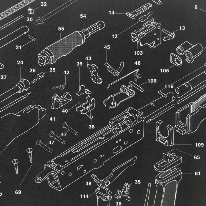 Viper Mouse Pad - AK47 - Viper - Rifle Accessories