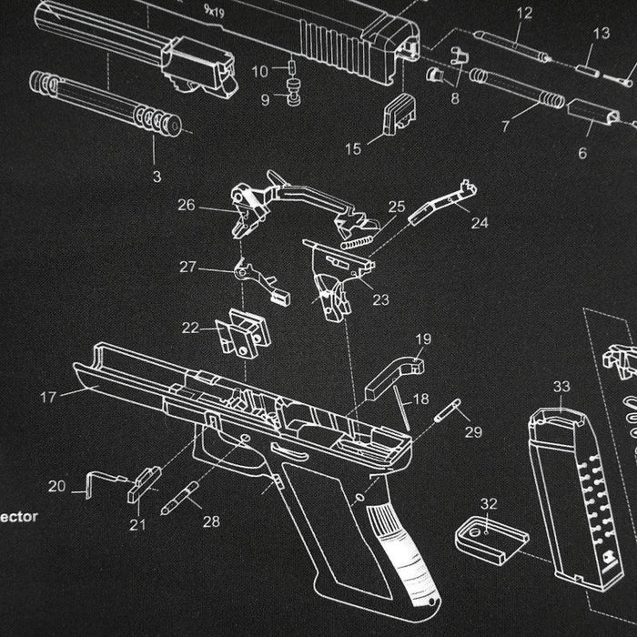 Viper Mouse Pad - Glock - Viper - Rifle Accessories