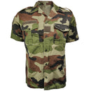 French Short-Sleeve CE Camo Shirt - French Army Surplus - Field Shirts