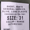 British Army Long Sleeve Shirt - British Army Surplus - Service Shirts