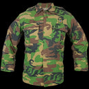 South Korean M90 Woodland Field Shirt - Grade 2 - ROK Army Surplus - Field Shirts