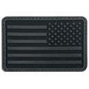 US Flag PVC Patch - Black - Unbranded - Flags, Badges & Insignia