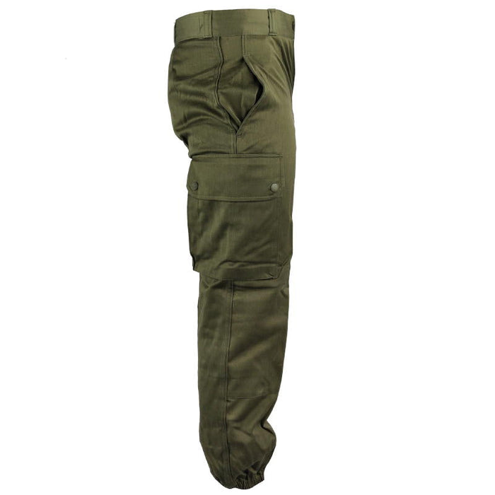 French Olive Drab Field Trousers - New - French Army Surplus - Combat Trousers
