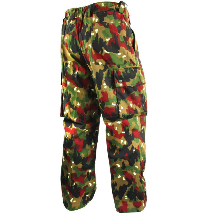 Swiss Alpenflage M83 Trousers - Grade 2 - Swiss Army Surplus - Combat Trousers