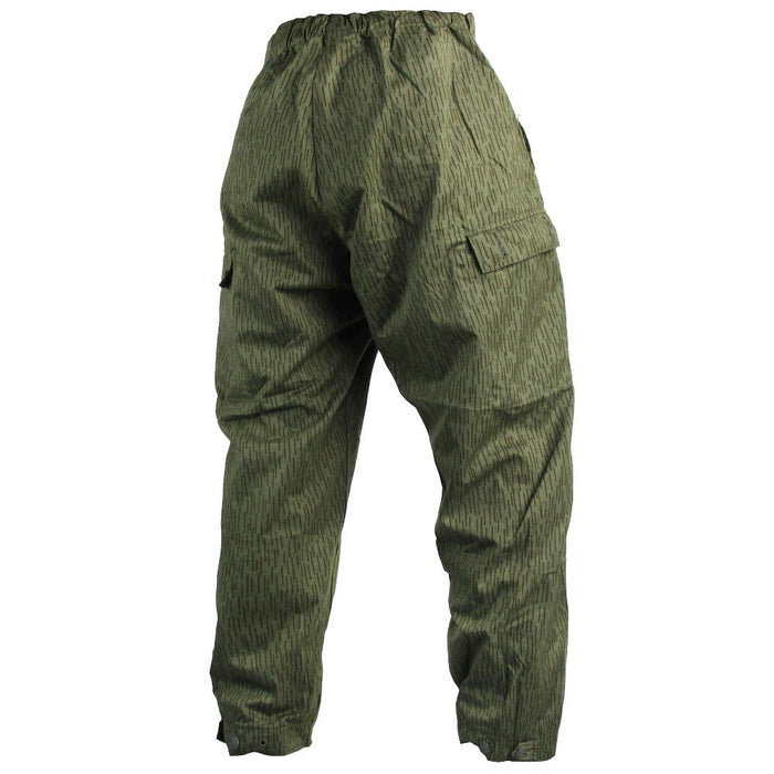 East German Rain Camouflage Trousers - East German Army Surplus - Cargo Trousers