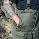 Austrian Lined Trousers with Braces - Austrian Army Surplus - Winter Trousers