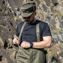 Austrian Lined Trousers with Braces - Austrian Army Surplus - Winter Trousers