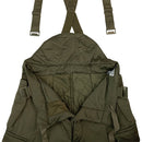 Austrian Lined Trousers with Braces - Austrian Army Surplus - Winter Trousers