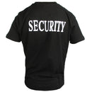 Black Security T-Shirt - Mil-Tec - Plain & Print T-Shirts