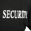Black Security T-Shirt - Mil-Tec - Plain & Print T-Shirts