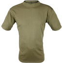 British Army OD Coolmax T-Shirt - Grade 2 - British Army Surplus - Plain & Print T-Shirts