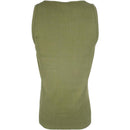 Olive Drab Ribbed Tank Top - Mil-Tec - Singlets & Tank Tops