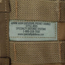 USGI Coyote Double 40mm Rifle Grenade Pouch - US Army Surplus - Grenade Pouches