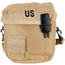 USGI 2QT. Desert Tan Canteen Cover - US Army Surplus - Canteens & Bottles
