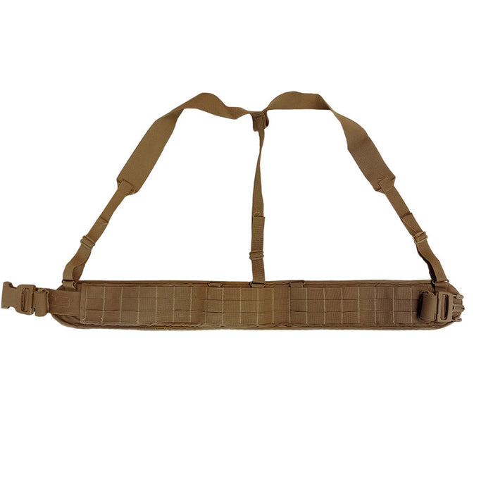 USMC Coyote MOLLE Belt w/ Suspenders - US Army Surplus - Webbing Sets