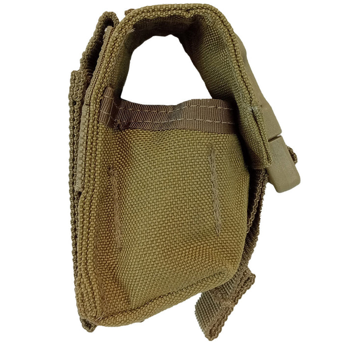 USGI Khaki Hand Grenade Clip Pouch - US Army Surplus - Grenade Pouches