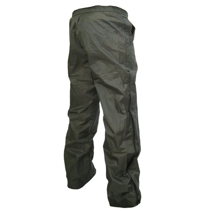 French Olive Drab Rain Pants - French Army Surplus - Rain Trousers