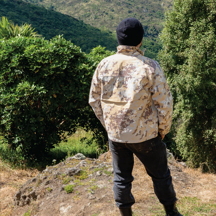 Italian Army Desert Vegetato Softshell Jacket - Italian Army Surplus - Softshell Jacket