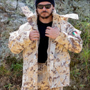 Italian Army Desert Vegetato Wet Weather Jacket - Italian Army Surplus - Rain Jackets